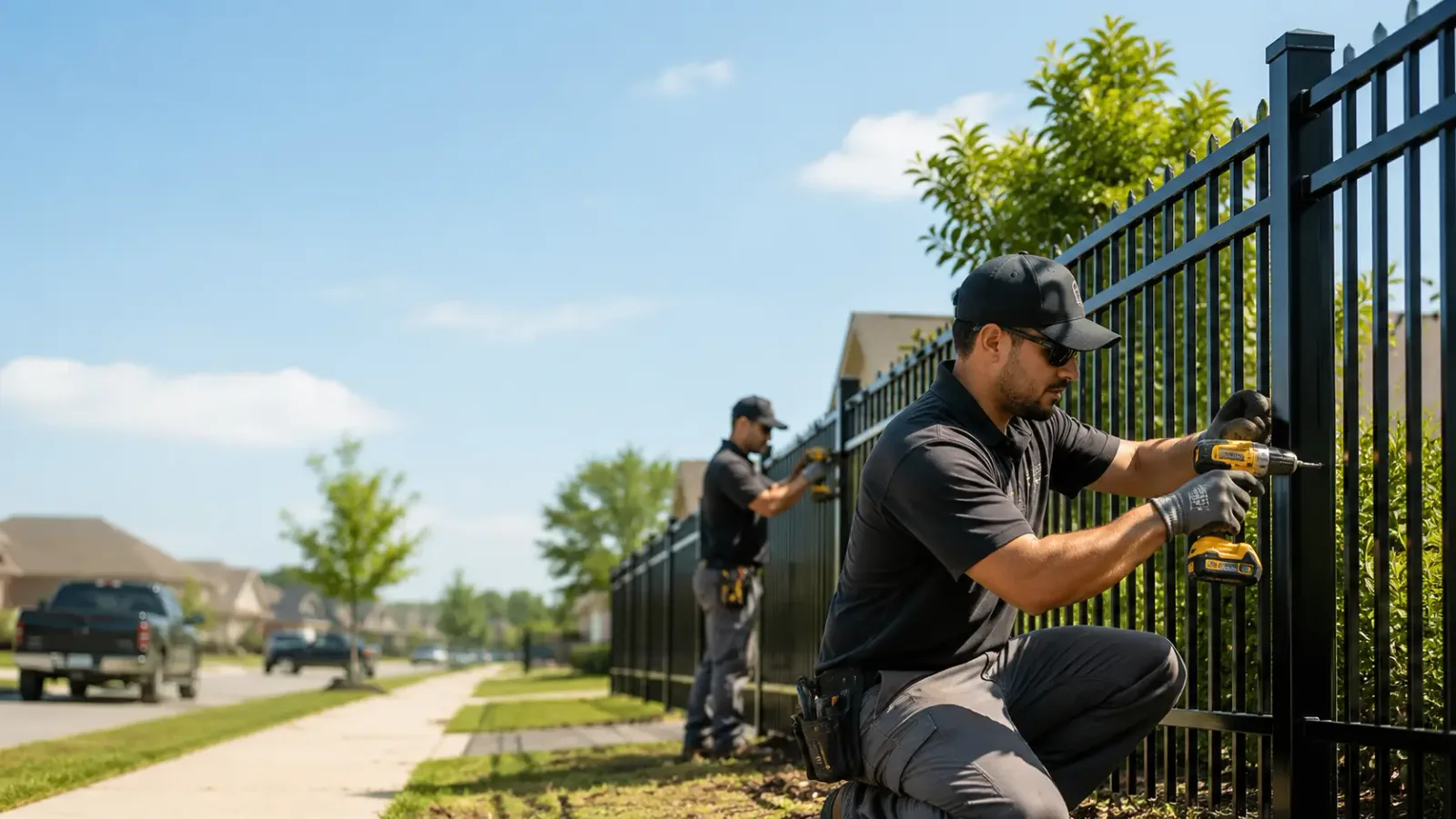 Metal Fence Installation in Queen City, TX